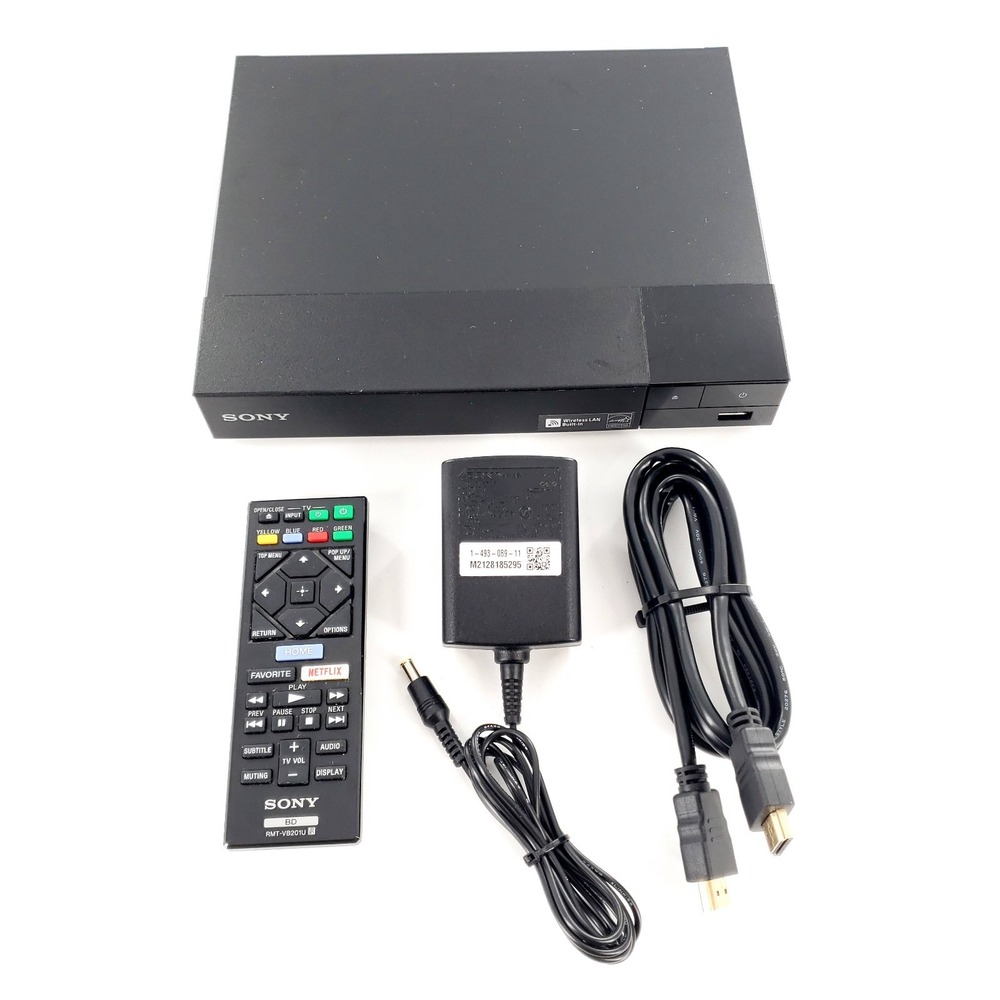 Sony BDP-BX370 Blu-ray Player w/ Remote, Power Adapter, HDMI Tested & Works